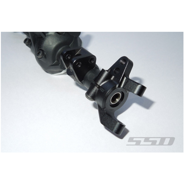 SSD RC SSD00159 Aluminum Link Mounts Black for SCX10 II