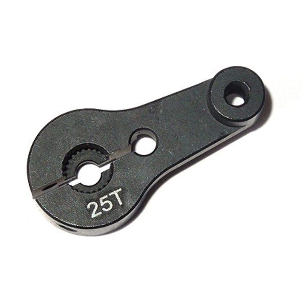 SSD RC SSD00224 25T Aluminum Servo Horn Black for TRX-4