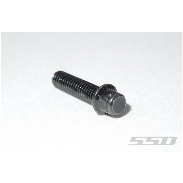 SSD RC SSD00410 Black M2.5 x 10mm Scale Wheel Bolts (30)