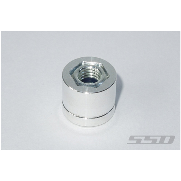 SSD RC SSD00459 Aluminum M5 Locking Hubs Silver (2)