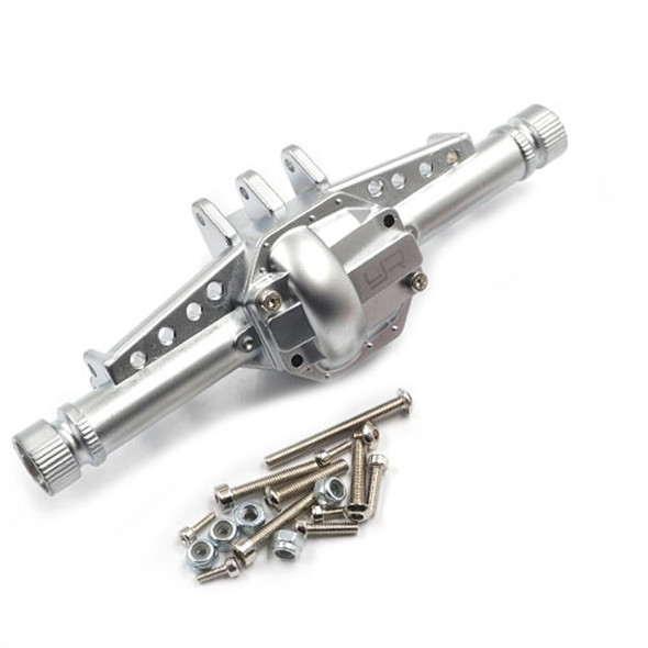 Yeah Racing AXSC-011SV Hard Coated Alloy Front/ Rear Axle Housing : SCX10 II Silver