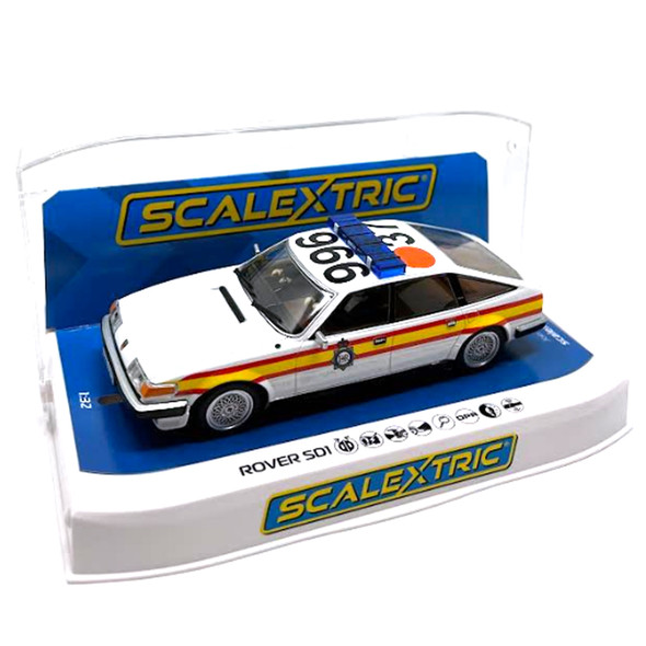 Scalextric C4342 Rover SD1 - Police Edition 1/32 Slot Car