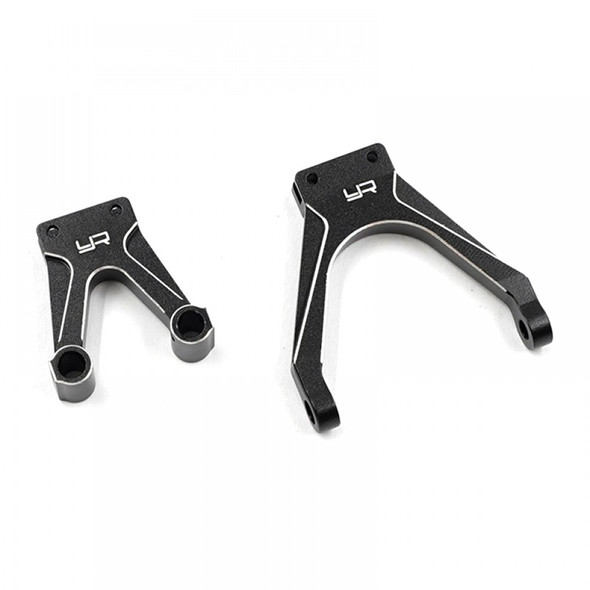 Yeah Racing AXSC-102BK Aluminum Body Mount Front & Rear for Axial AX24