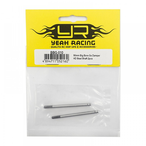 Yeah Racing BBG-010 90mm Big Bore Go Damper HD Steel Shaft (2Pcs)