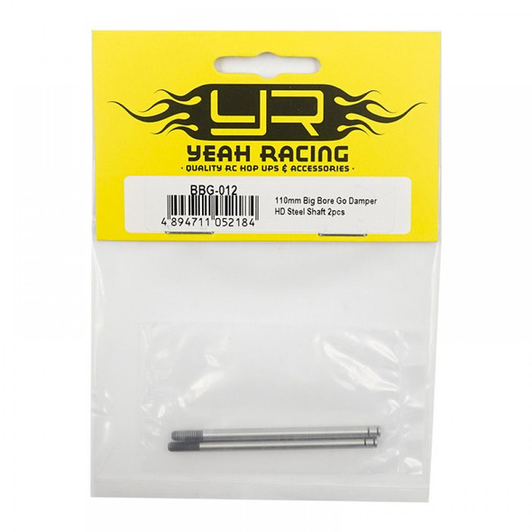 Yeah Racing BBG-012 110mm Big Bore Go Damper HD Steel Shaft (2Pcs)