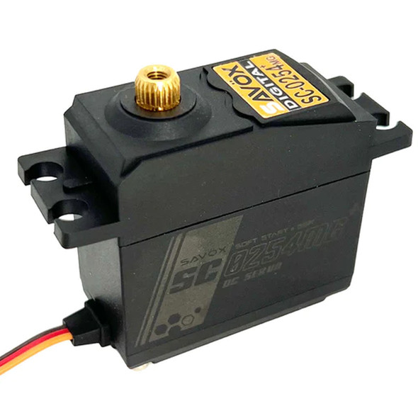 Savox SC0254MGP - Standard Digital Servo with Soft Start, 0.14sec / 100oz @ 6V