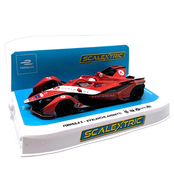 Scalextric C4315 FIA Formula E Avalanche Andretti Season 8 Jake Dennis 1/32 Slot Car