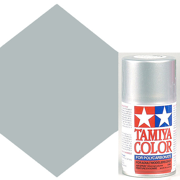 Tamiya Polycarbonate PS-41 Bright Silver Spray Paint 86041