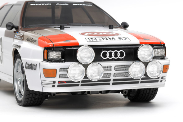 Tamiya 58667-60A 1/10 RC Audi Quattro A2 TT-02 4WD On-Road Racing Car Kit