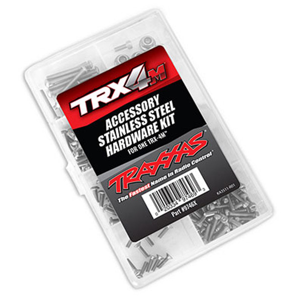 Traxxas 9746X Complete Stainless Steel Hardware Kit for 1/18 TRX-4M Ford Bronco / Defender