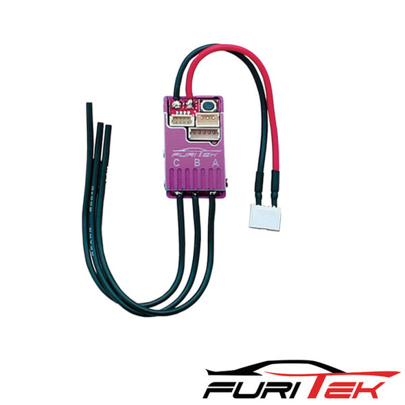 Furitek Cyclos 2S Lipo 20A/40A Brushless ESC for Drift/Race w/Alum Purple Case