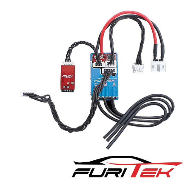 Furitek Cyclos 2S Lipo 20A/40A Brushless Sensored ESC for Drift/Race & Bluetooth w/Alum Blue Case