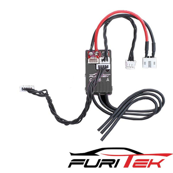 Furitek Cyclos 2S Lipo 20A/40A Brushless Sensored ESC for Drift/Race (Alum Black Case)