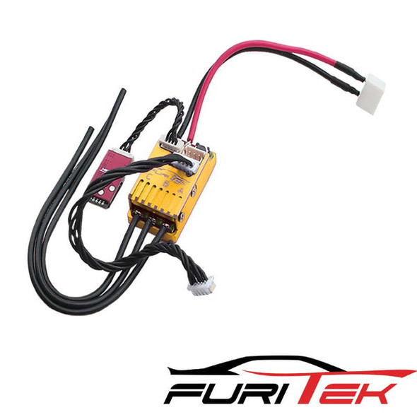 Furitek Cyclos 2S Lipo 20A/40A Brushless Sensored ESC for Drift/Race & Bluetooth Gold Case