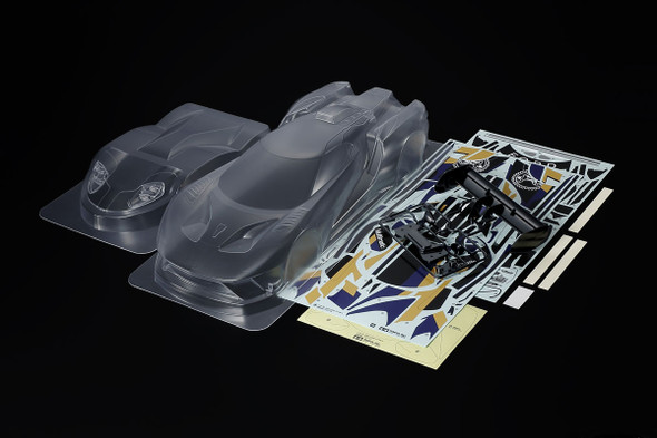 Tamiya 51664 1/10 RC Clear Body Set for 2020 Ford GT Mk.II