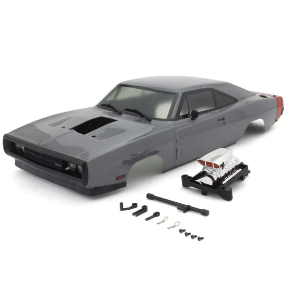 Kyosho FAB707GY 1970 Dodge Charger Supercharged VE Gray Decoration Body Set