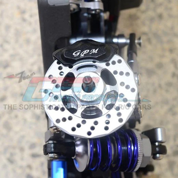 GPM Alum Front Or Rear Brake Disk+Brake Caliper Blue for Ford GT 4-Tec 2.0/3.0