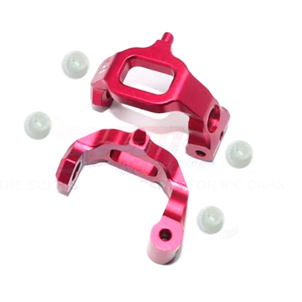 GPM Racing Aluminum Front C Hubs Red for Traxxas Ford GT 4-Tec 2.0 / 3.0