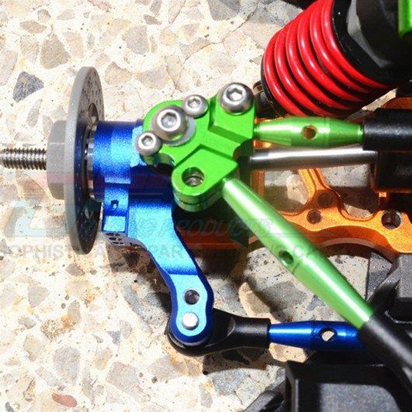 GPM Aluminum Front Knuckle Arm Orange for 1/10 Traxxas Ford GT 4-Tec 2.0 / 3.0