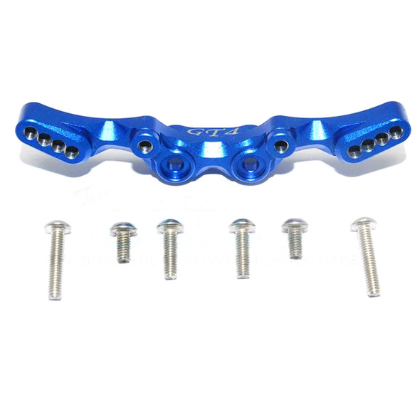 GPM Racing Aluminum Rear Shock Tower Blue for Traxxas Ford GT 4-Tec 2.0