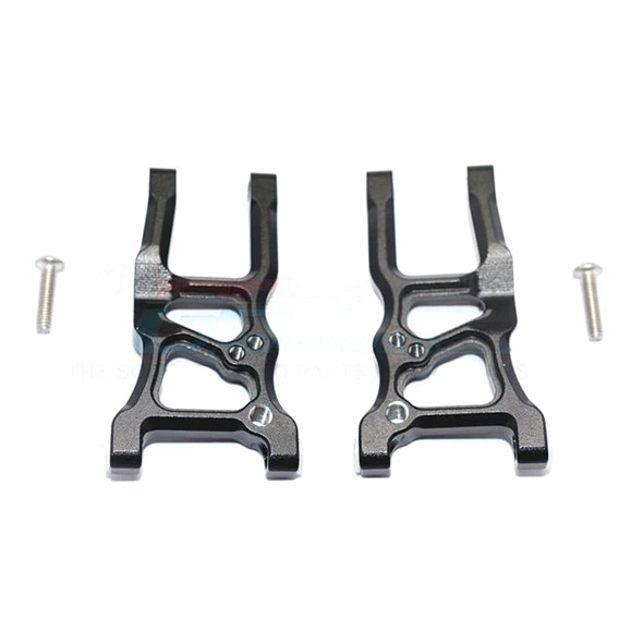 GPM Racing Aluminum Front Suspension Arms Black for Traxxas Ford GT 4-Tec 2.0