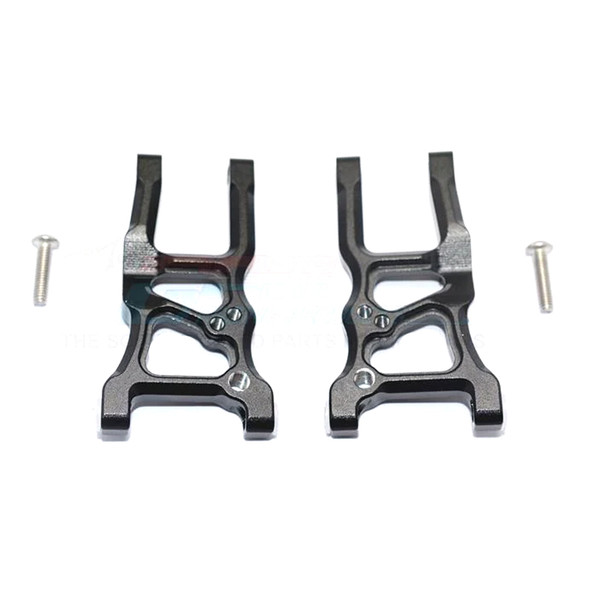 GPM Racing Aluminum Front Suspension Arms Black for Traxxas Ford GT 4-Tec 2.0