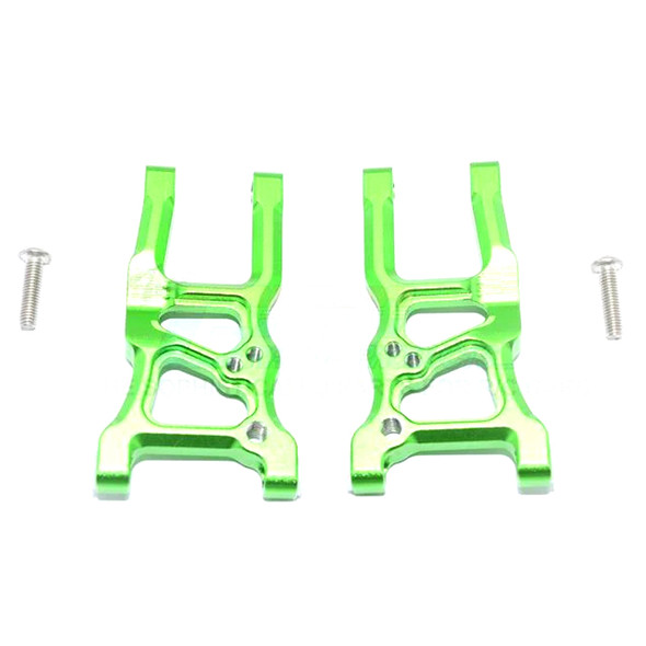 GPM Racing Aluminum Front Suspension Arms Green for Traxxas Ford GT 4-Tec 2.0