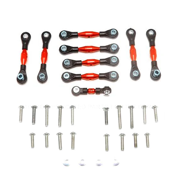 GPM Racing Aluminum Tie Rods Orange for Traxxas Ford GT 4-Tec 2.0 / 3.0