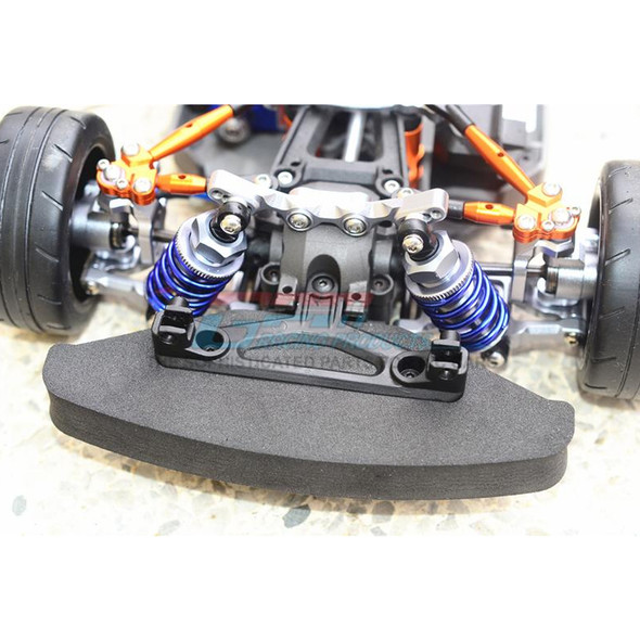 GPM Aluminum Front 50mm+ Rear 47mm Oil Filled Shocks Black for Ford GT 4-Tec 2.0