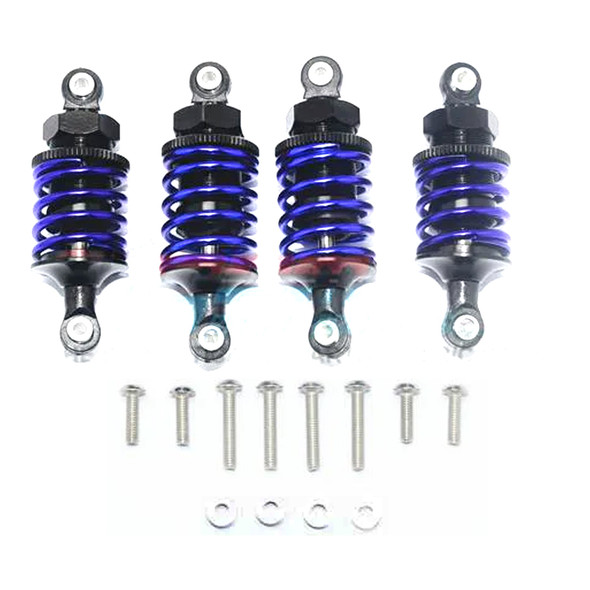 GPM Alum Front 53mm + Rear 50mm Oil Filled Shock Black for Ford GT 4-Tec 2.0/3.0