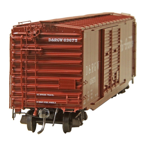 Kadee #6745 Denver Rio Grande Western D&RGW #63675 RTR 50' PS-1 Boxcar HO Scale