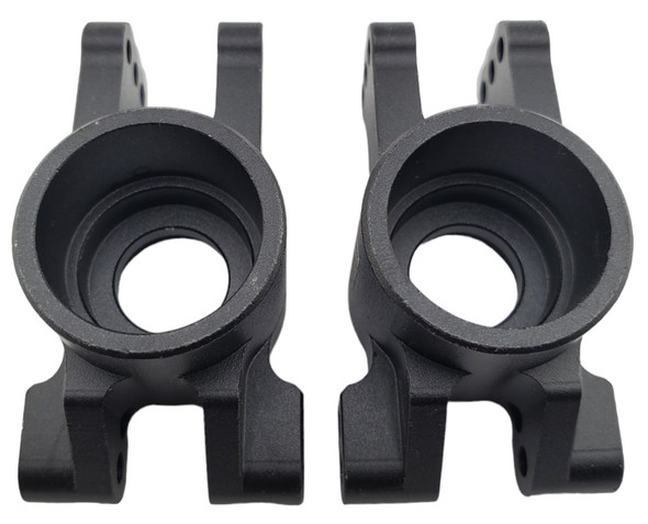 NHX RC Aluminum Rear C Hub Knuckle (2) for 1/8 Traxxas Sledge -Black