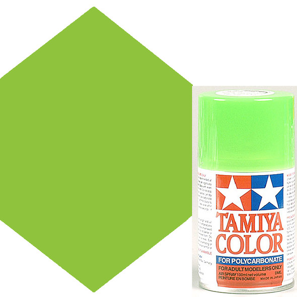 Tamiya Polycarbonate PS-28 Fluorescent Green Spray Paint 86028