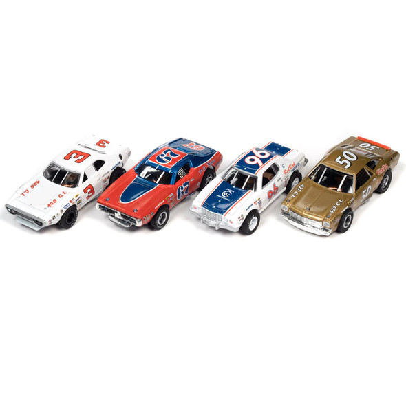 Auto World SRS345 36' Victory 400 4-Lane Slot Car Race Set HO Scale