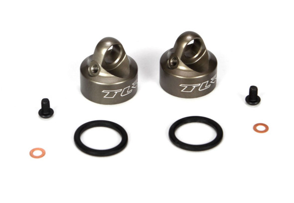 Losi TLR5065 Bleeder Shock Caps Aluminum (2) for 22T 2.0