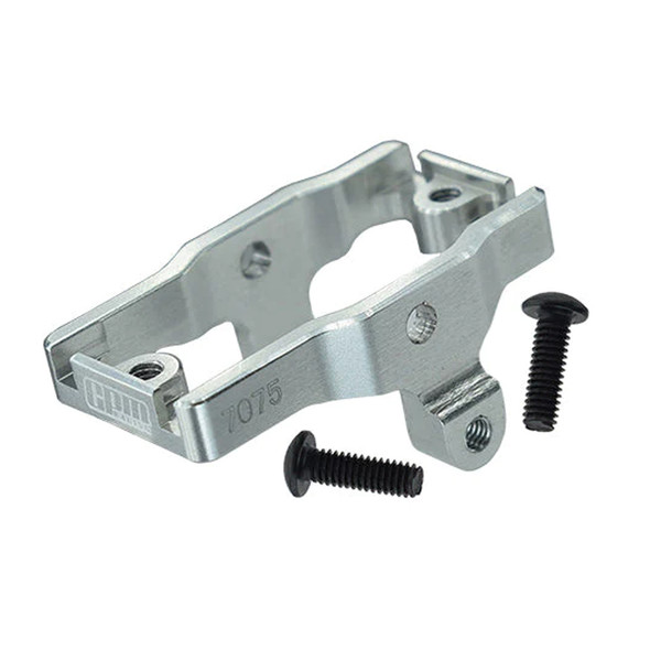 GPM Aluminum 7075-T6 Servo Mount Silver for 1/18 TRX4M Bronco / Defender