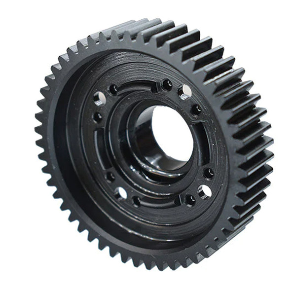 GPM Medium Carbon Steel Center Diff Output Gear 51T Black for X-Maxx 6S/8S