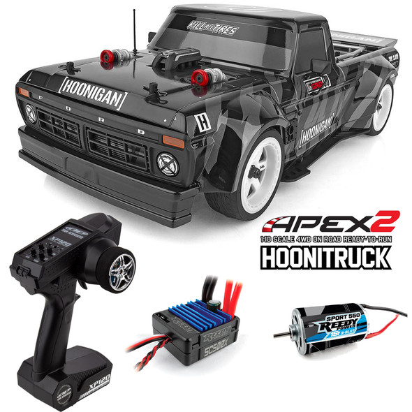 Associated 30123 Apex2 1/10 4WD On-Road RTR Hoonitruck Associated 30123 Apex2 1/10 4WD On-Road RTR Hoonitruck