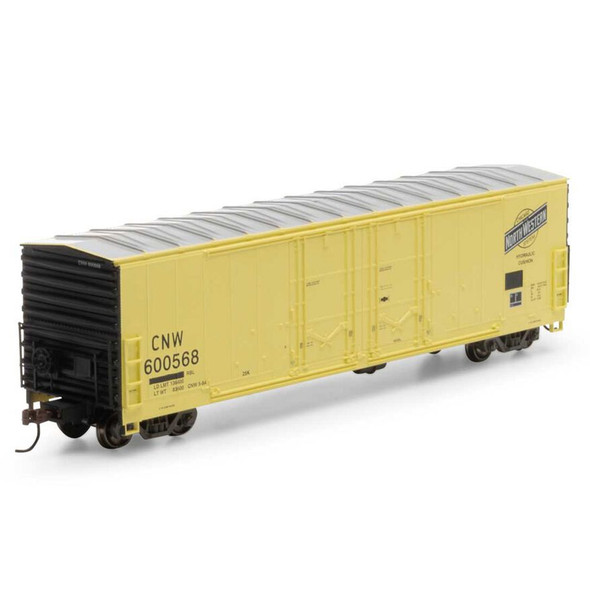 Athearn ATH67947 50' Double-Door Plug Box Car RTR C&NW #600568 HO Scale