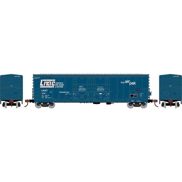 Athearn ATH67953 50' Double-Door Plug Box Car RTR - LNA&C #5087 HO Scale