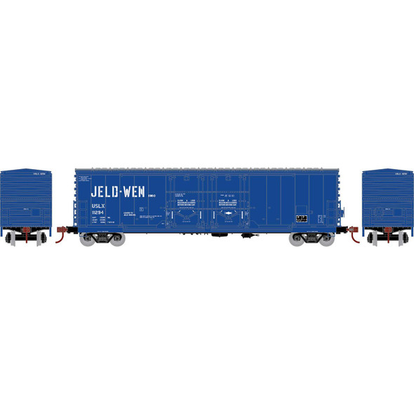 Athearn ATH67954 50' Double-Door Plug Box Car RTR - Jeld-Wen #11294 HO Scale