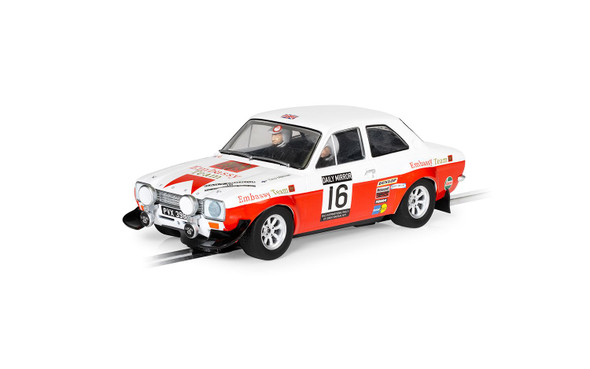 Scalextric C4324 Ford Escort MK1 - RAC Rally 1971 1/32 Slot Car