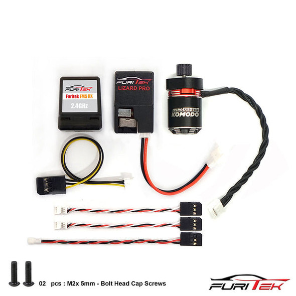 Furitek Stinger Brushless Power System w/ Receiver for FCX24