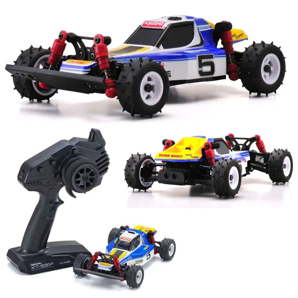 Kyosho 32094BW MINI-Z Buggy Ready Set OPTIMA Blue / White