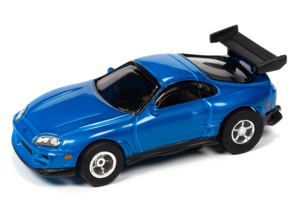 Auto World Xtraction 1994 Toyota Supra Blue HO Slot Car