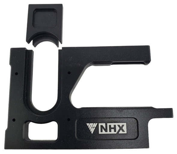 NHX RC 7075 Quick Release 42mm Motor Mount w/ Carbon Fiber Cover for 1/8 Traxxas Sledge