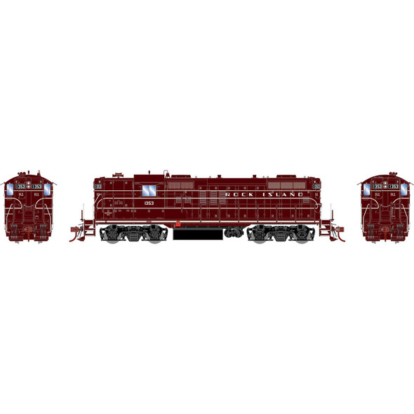 Athearn ATHG30630 GP18 Rock Island #1353 Locomotive HO Scale