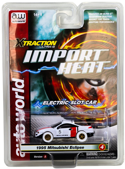 Auto World Xtraction 1995 Mitsubishi Eclipse iWheels HO Slot Car