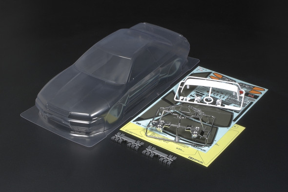 Tamiya 51365 1/10 RC Clear Body Set Nissan Skyline GT-R R32