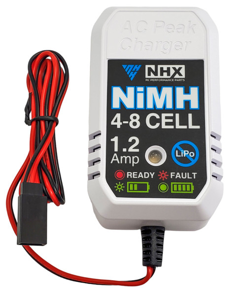 NHX RC ezWall 4-8S NIMH AC Peak Battery Charger with Futaba Plug 4.8 to 14.4V